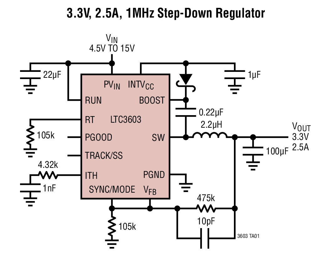 LTC3603Ӧͼһ